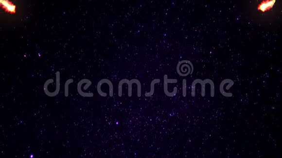 流星从太空坠落视频的预览图