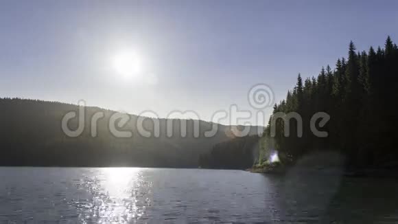 博博奇湖日落视频的预览图