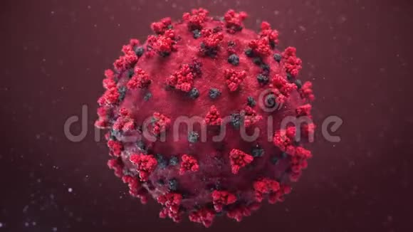 2019n型COVID19冠状病毒电晕病毒细胞H1N1流感2020视频的预览图