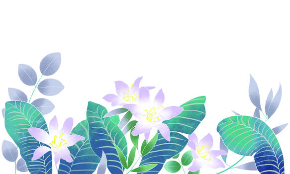 粉紫色花卉背景图片素材免费下载