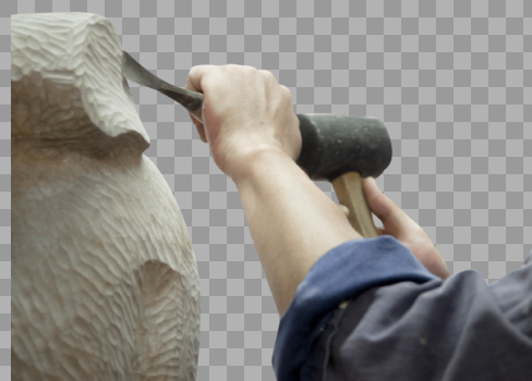 木匠师傅木雕雕刻图片素材免费下载