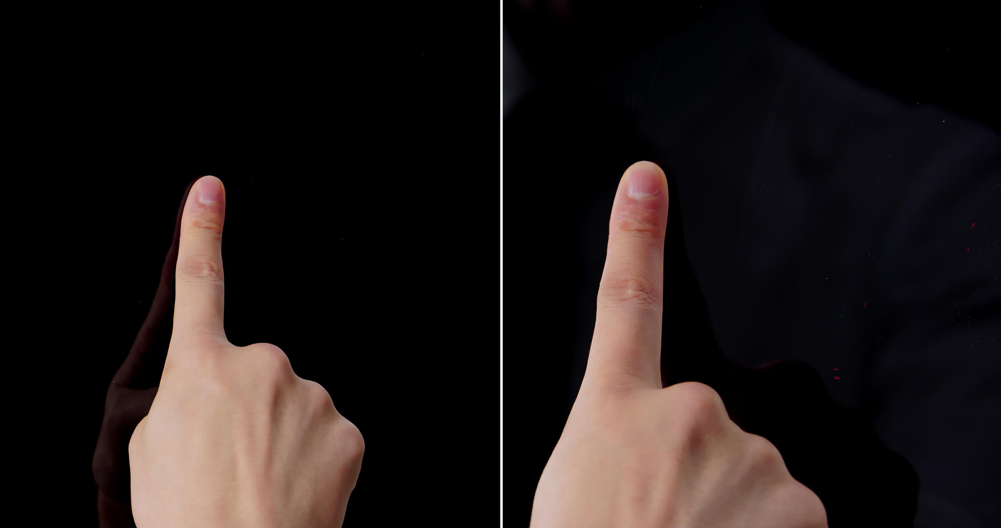 手指点击滑动虚拟屏幕视频的预览图