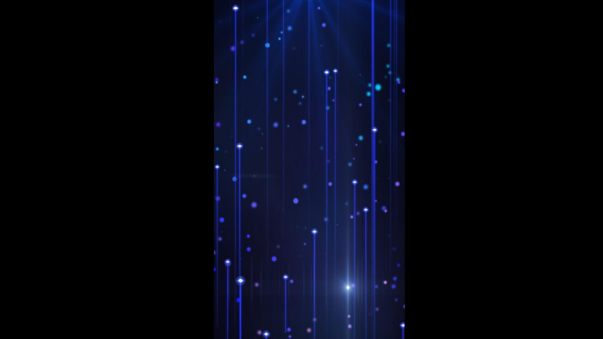 科技感光线竖版粒子背景视频的预览图