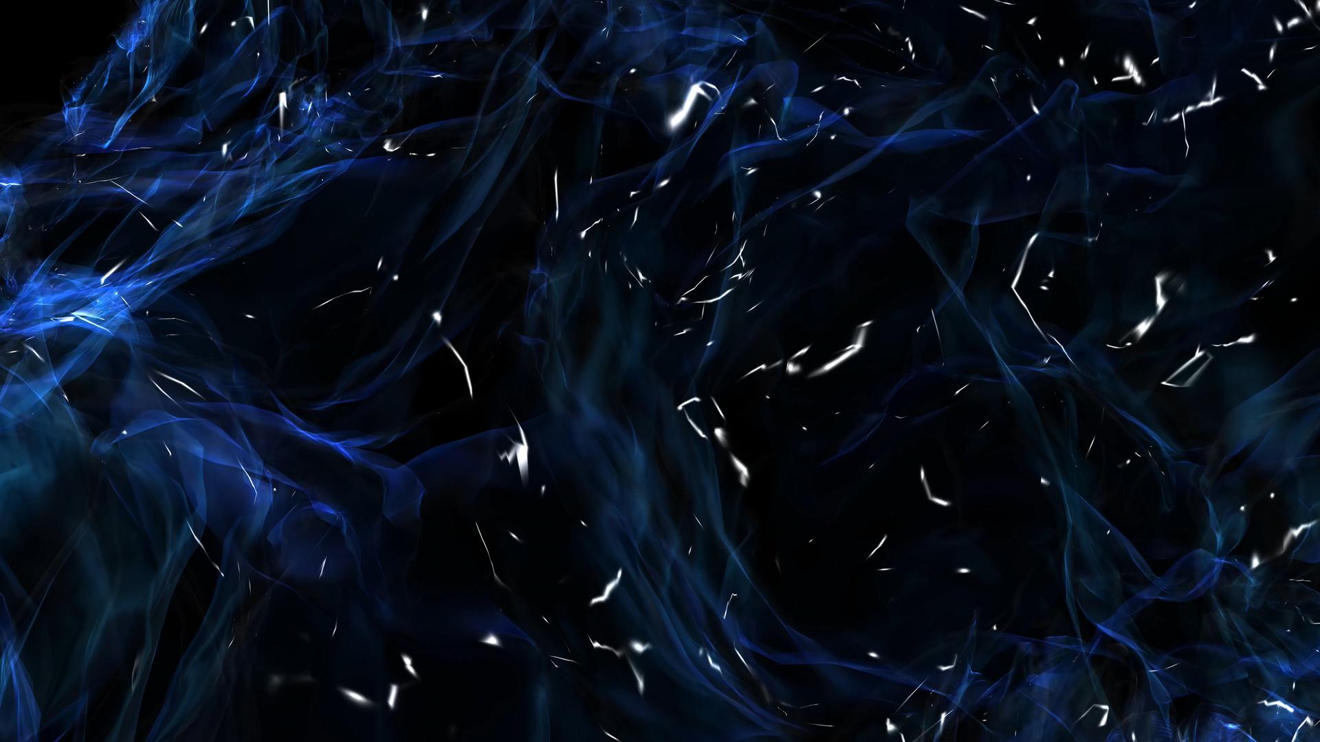 4k流体粒子标题动画背景视频的预览图