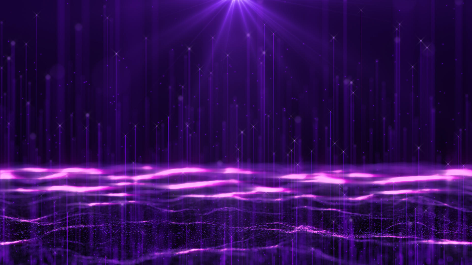 蓝紫色节日舞台粒子星空背景视频的预览图
