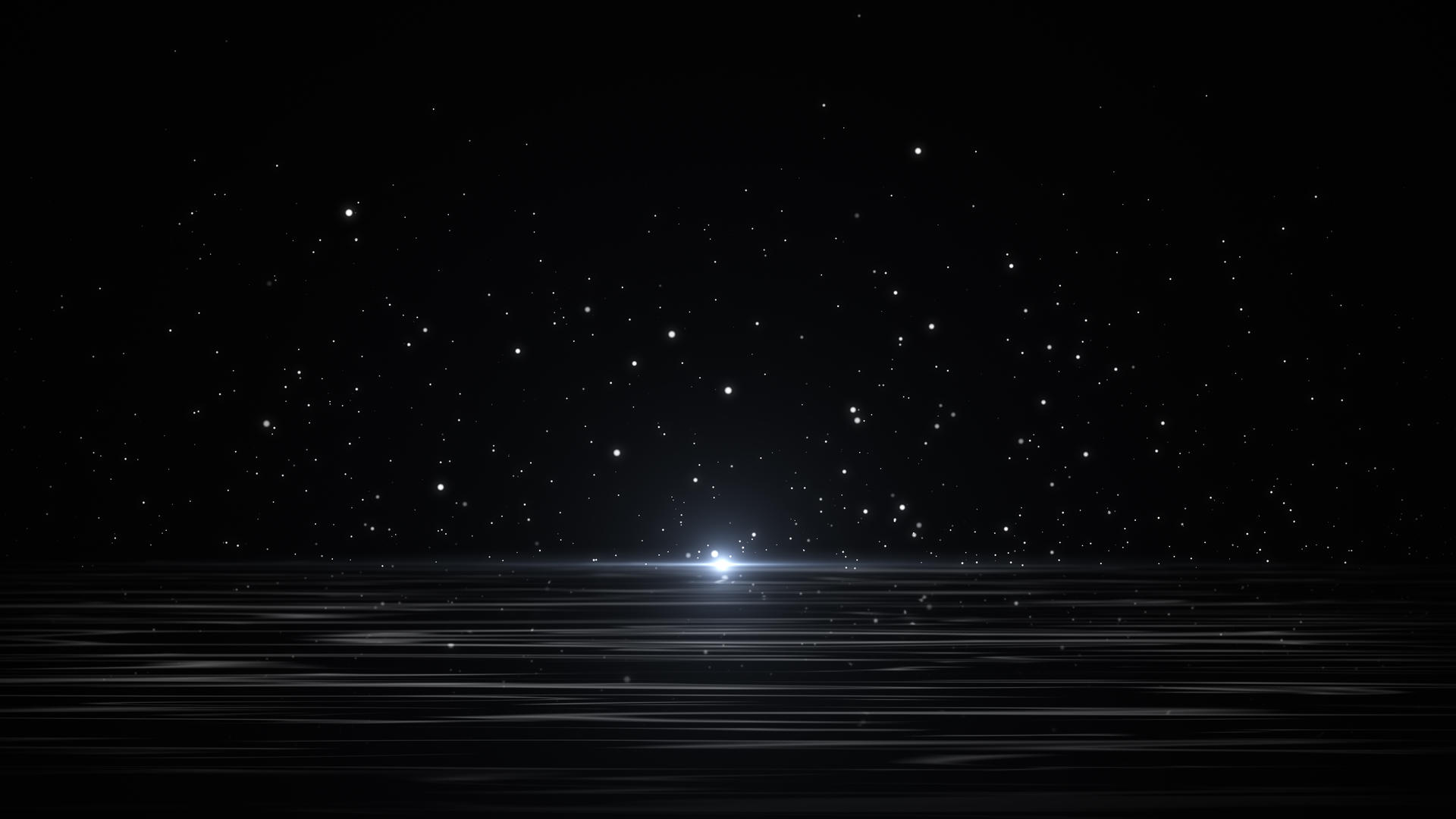 4K湖面亮光粒子唯美背景视频的预览图