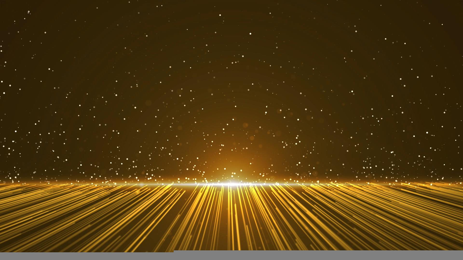 4K金色开场粒子视频的预览图