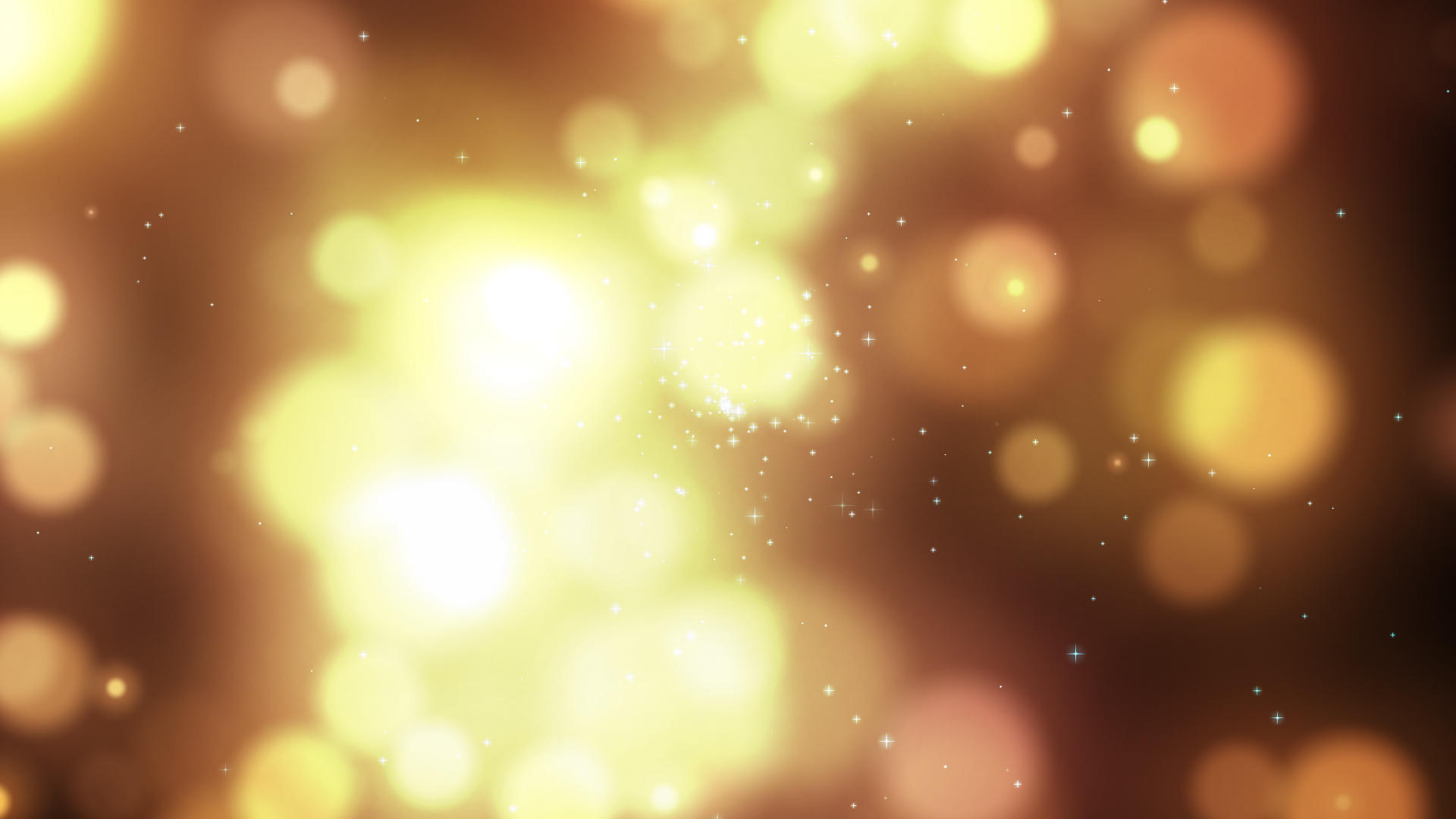 唯美金色粒子光背景浪漫视频视频的预览图