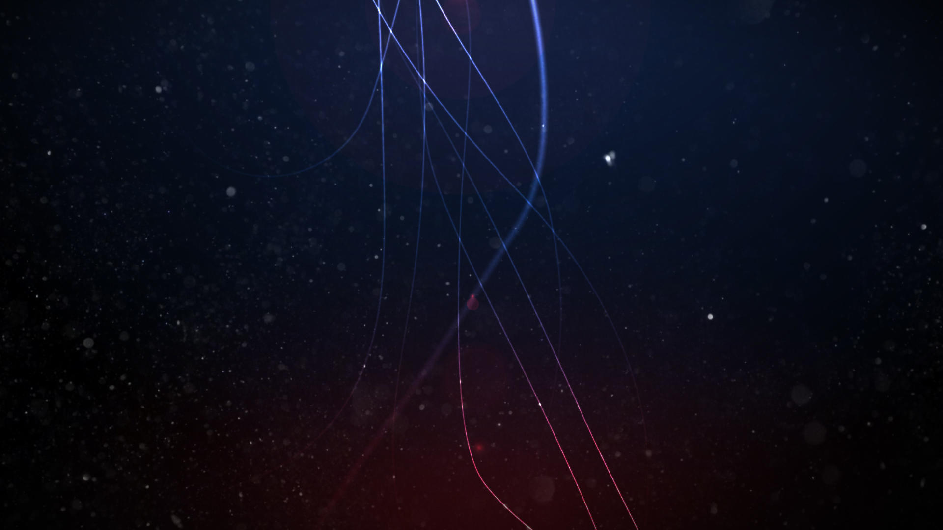 蓝色科技感粒子线条背景视频的预览图