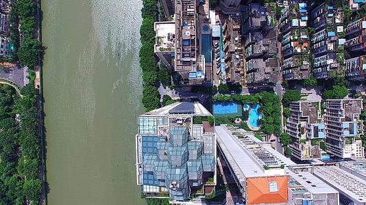 4K广州城市垂直航拍视频的预览图