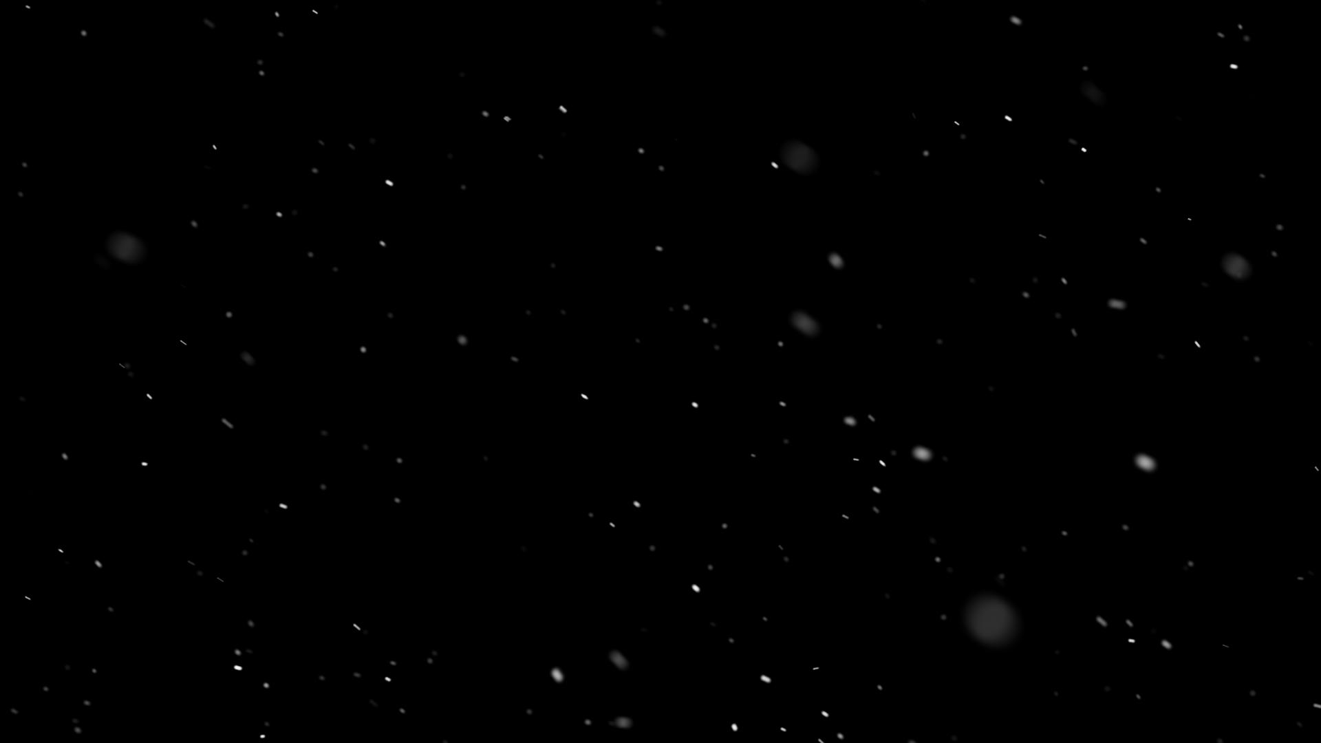 下小雪直落雪花带透明通道视频的预览图