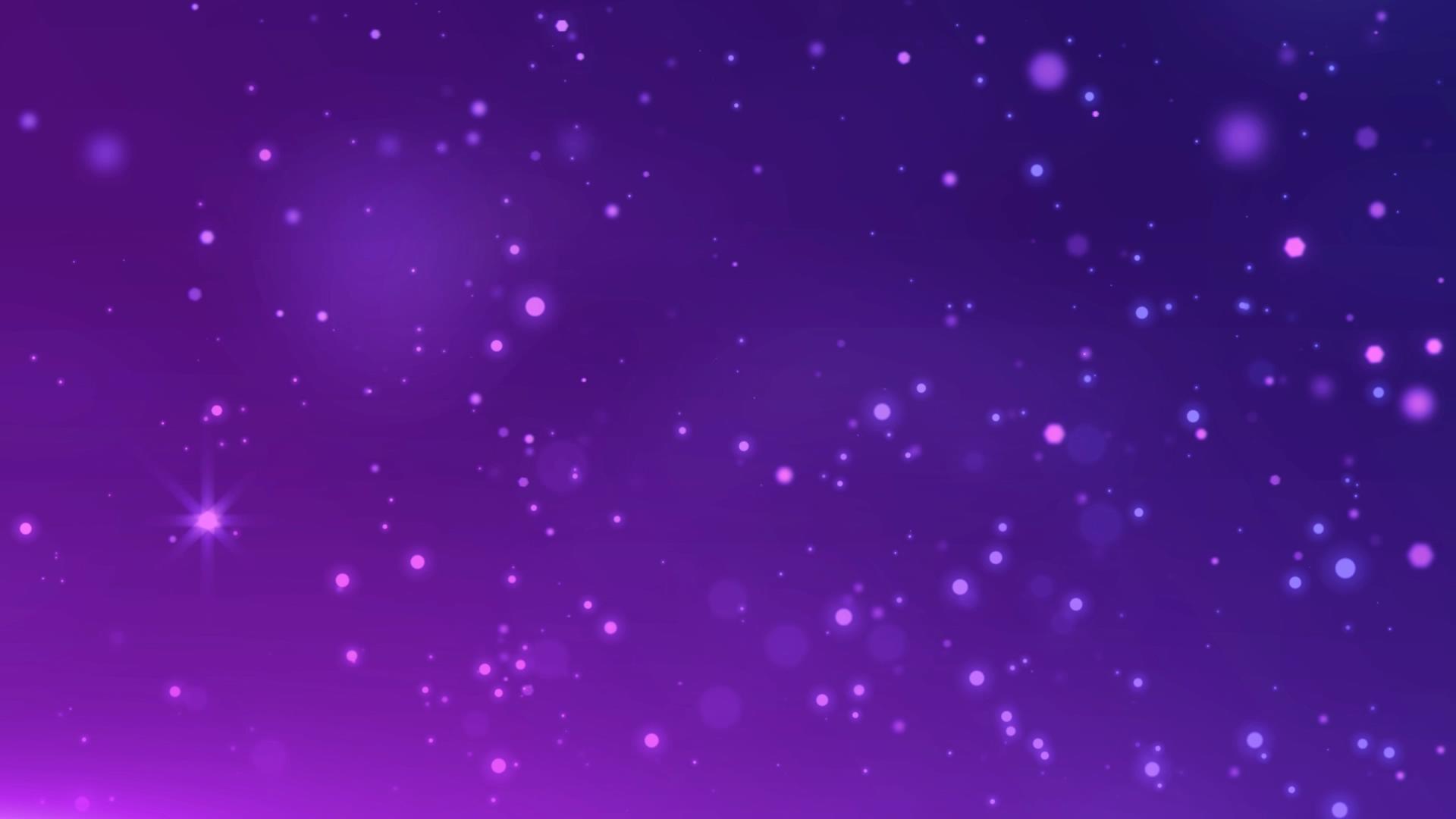 浪漫紫色背景视频的预览图