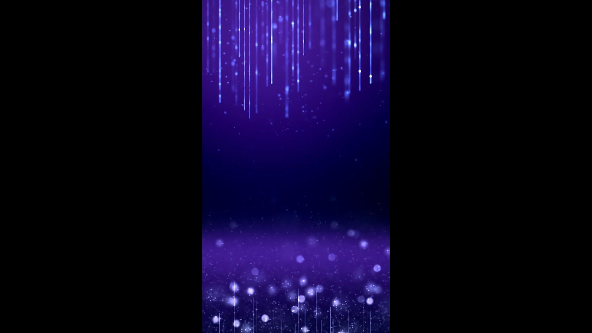 紫色粒子线条唯美相册竖屏背景视频的预览图