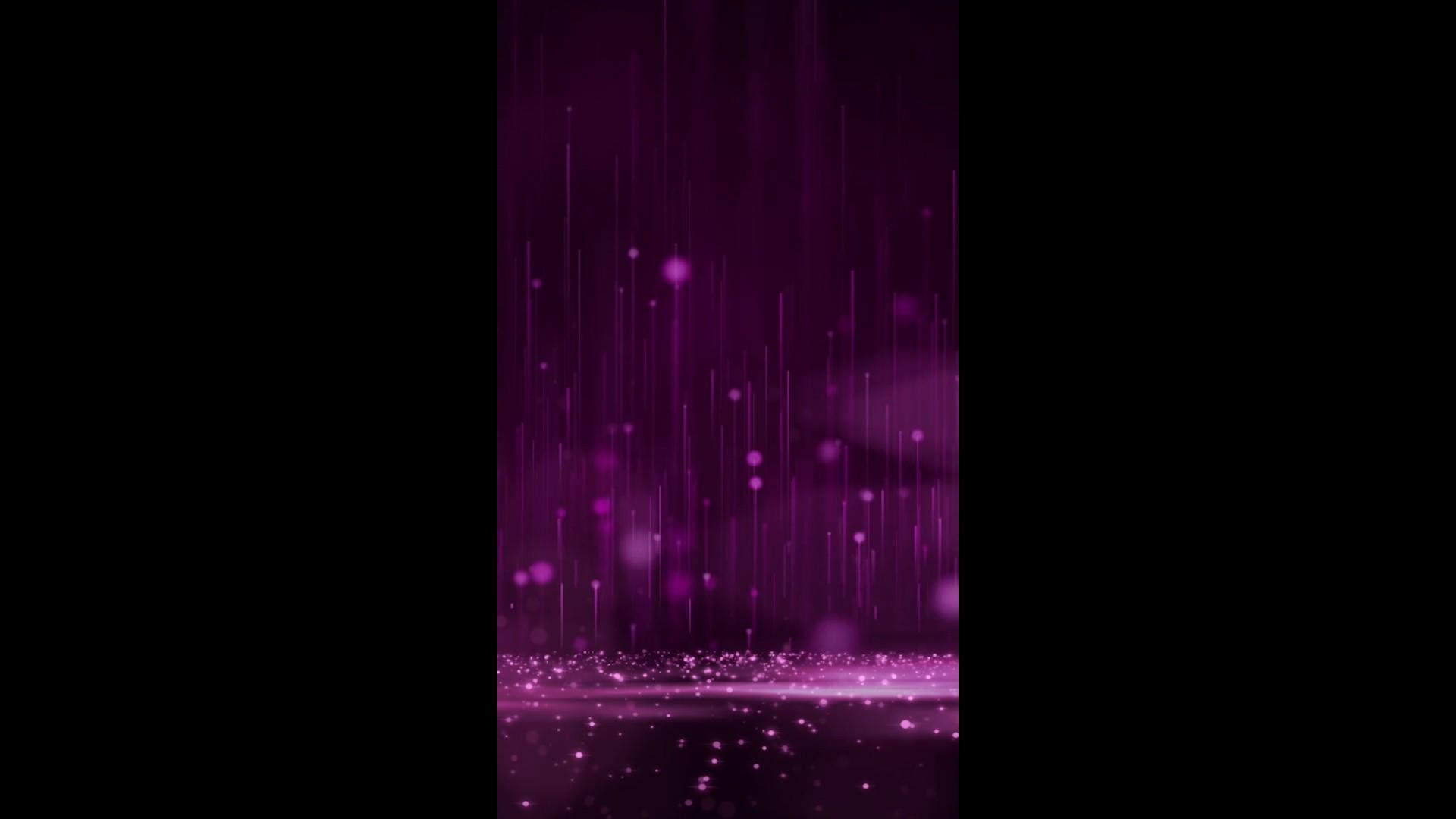 梦幻紫色粒子光线婚庆背景视频的预览图