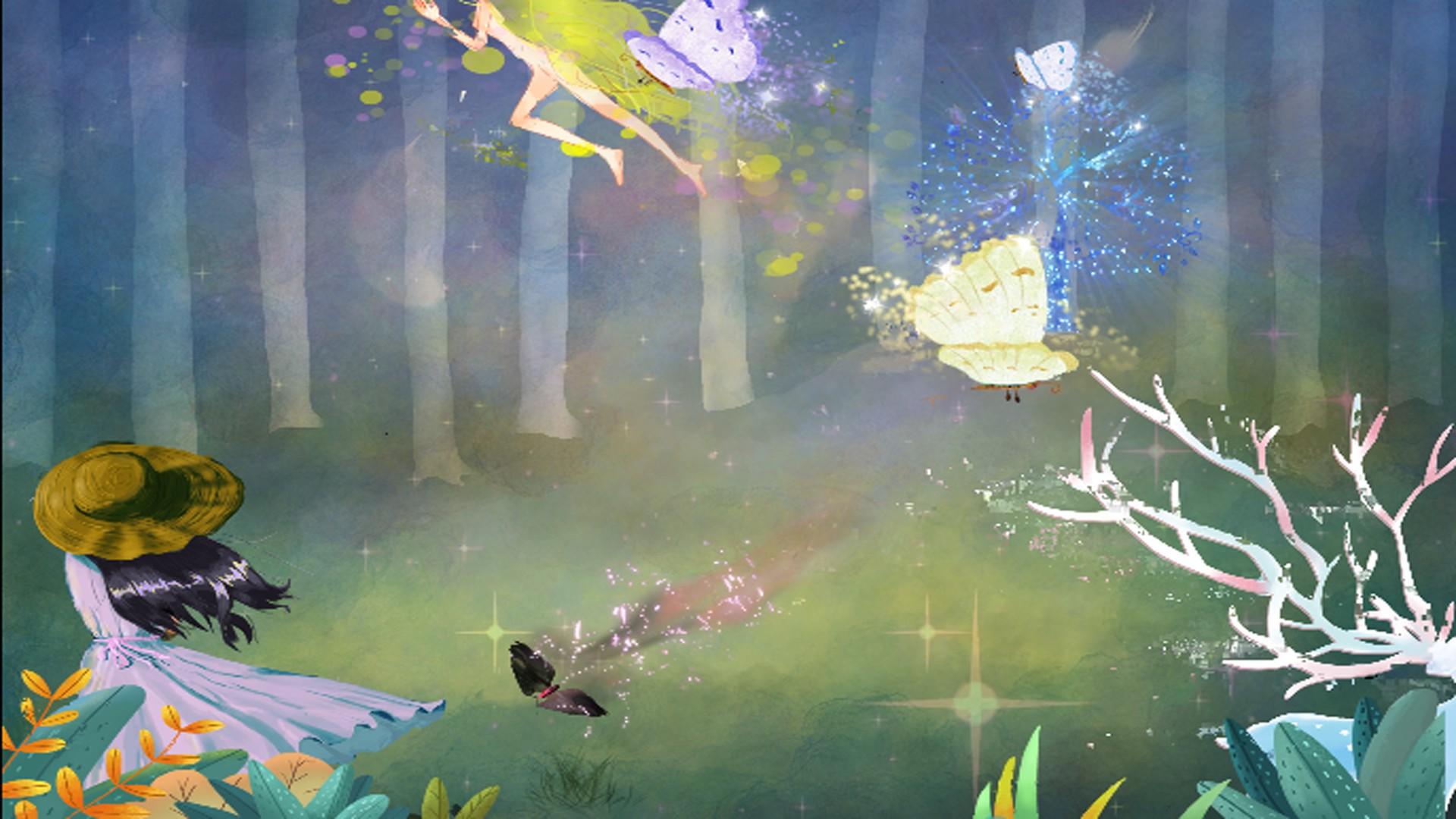 卡通森林动物背景图视频的预览图