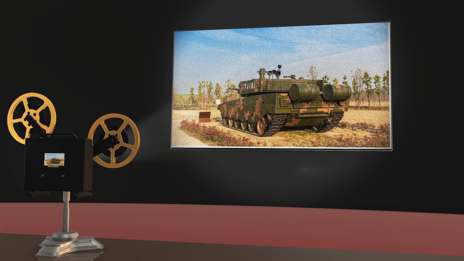 八一建军94周年历程放映ae模板视频的预览图