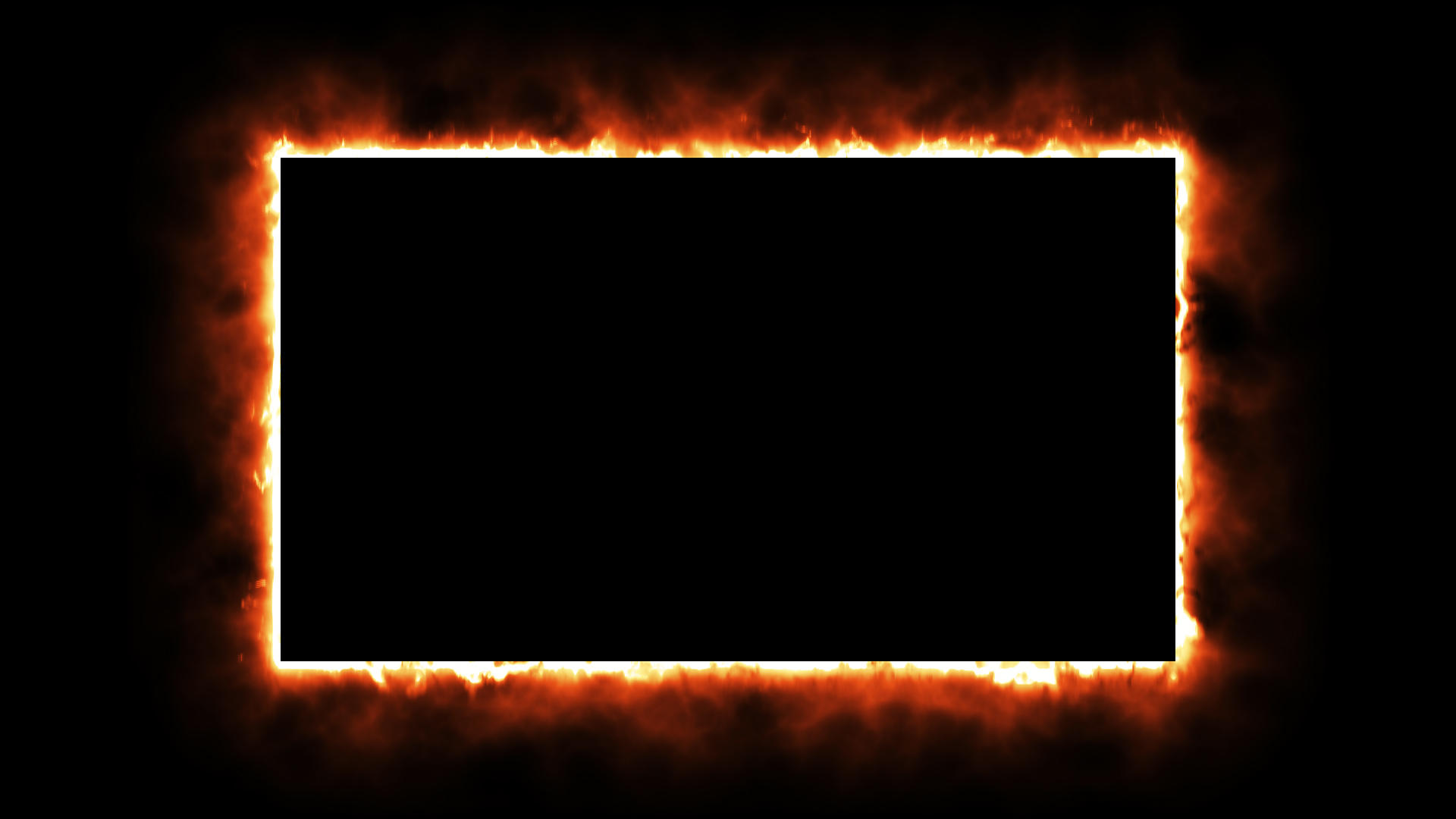 火焰燃烧相册边框带Alpha透明通道视频元素视频的预览图