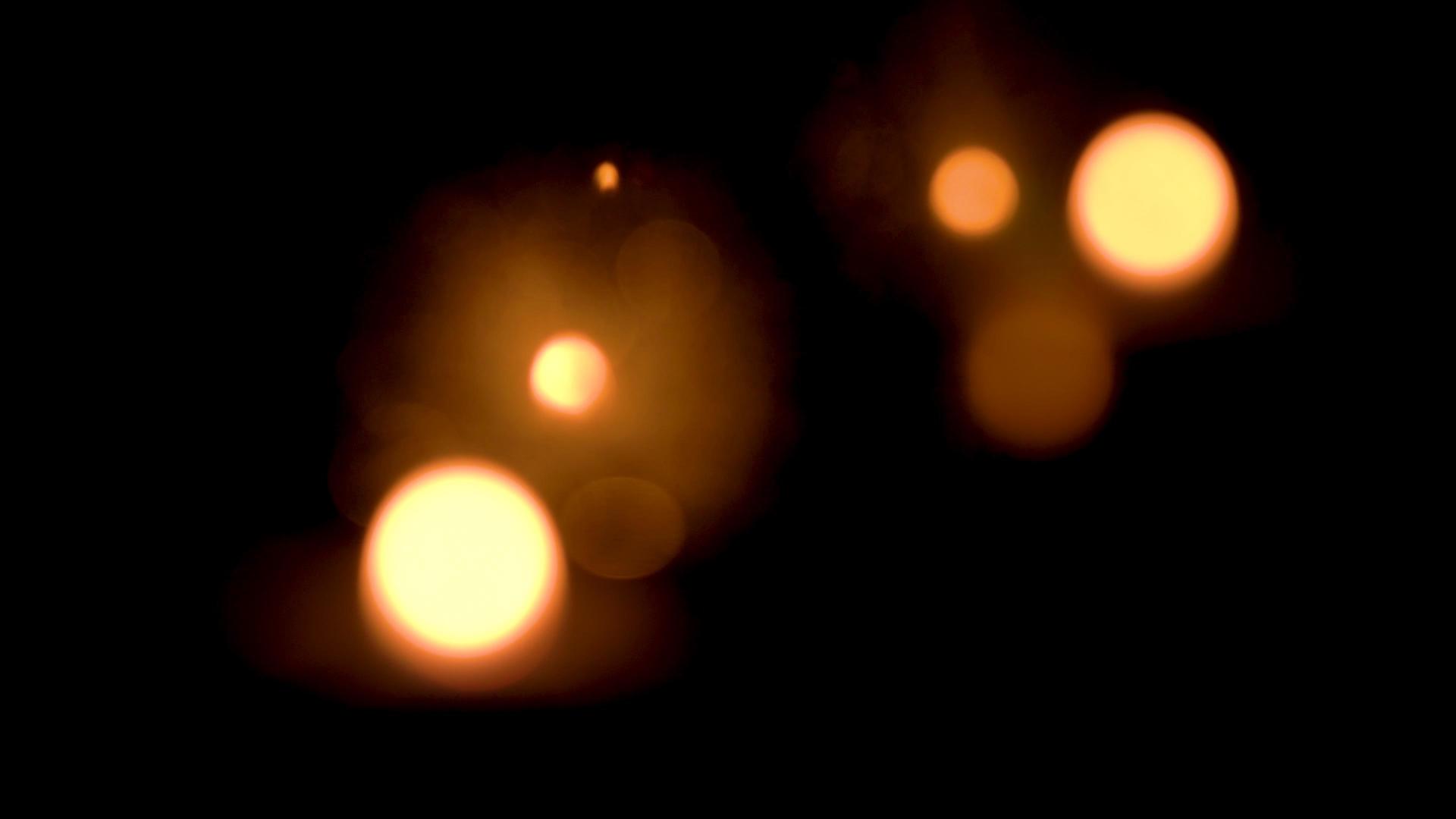 虚化的蜡烛光斑视频的预览图