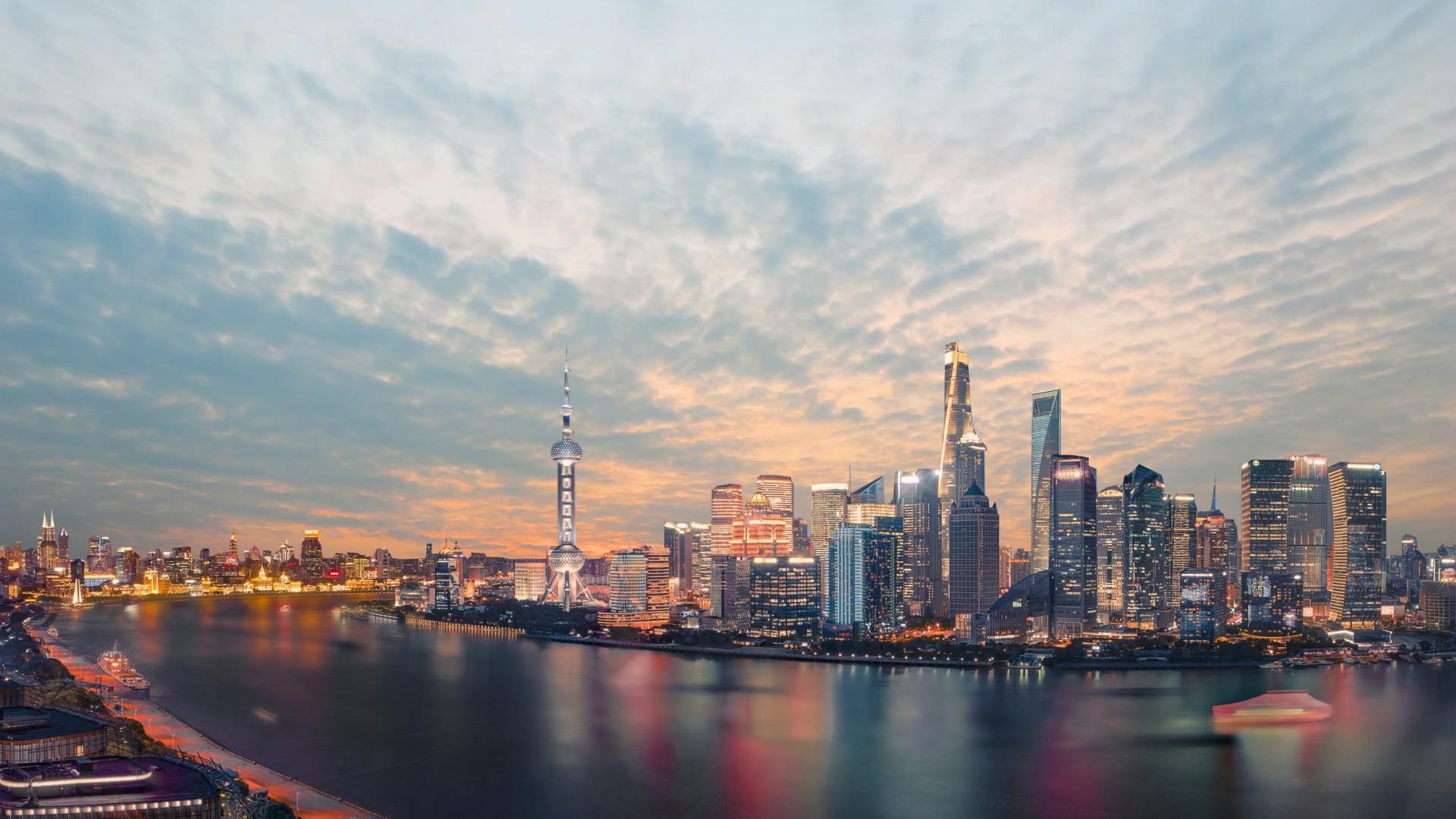 上海地标合成视频视频的预览图