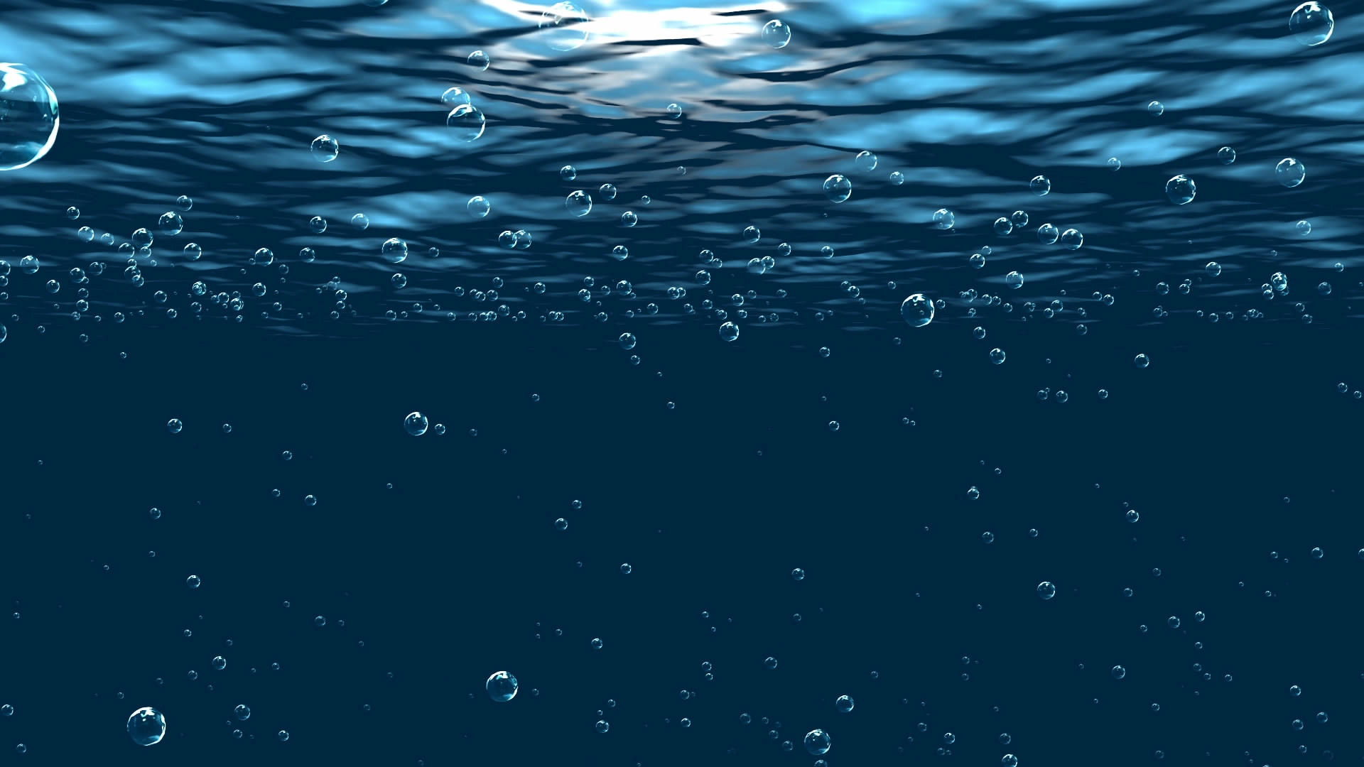 海底气泡背景素材视频的预览图