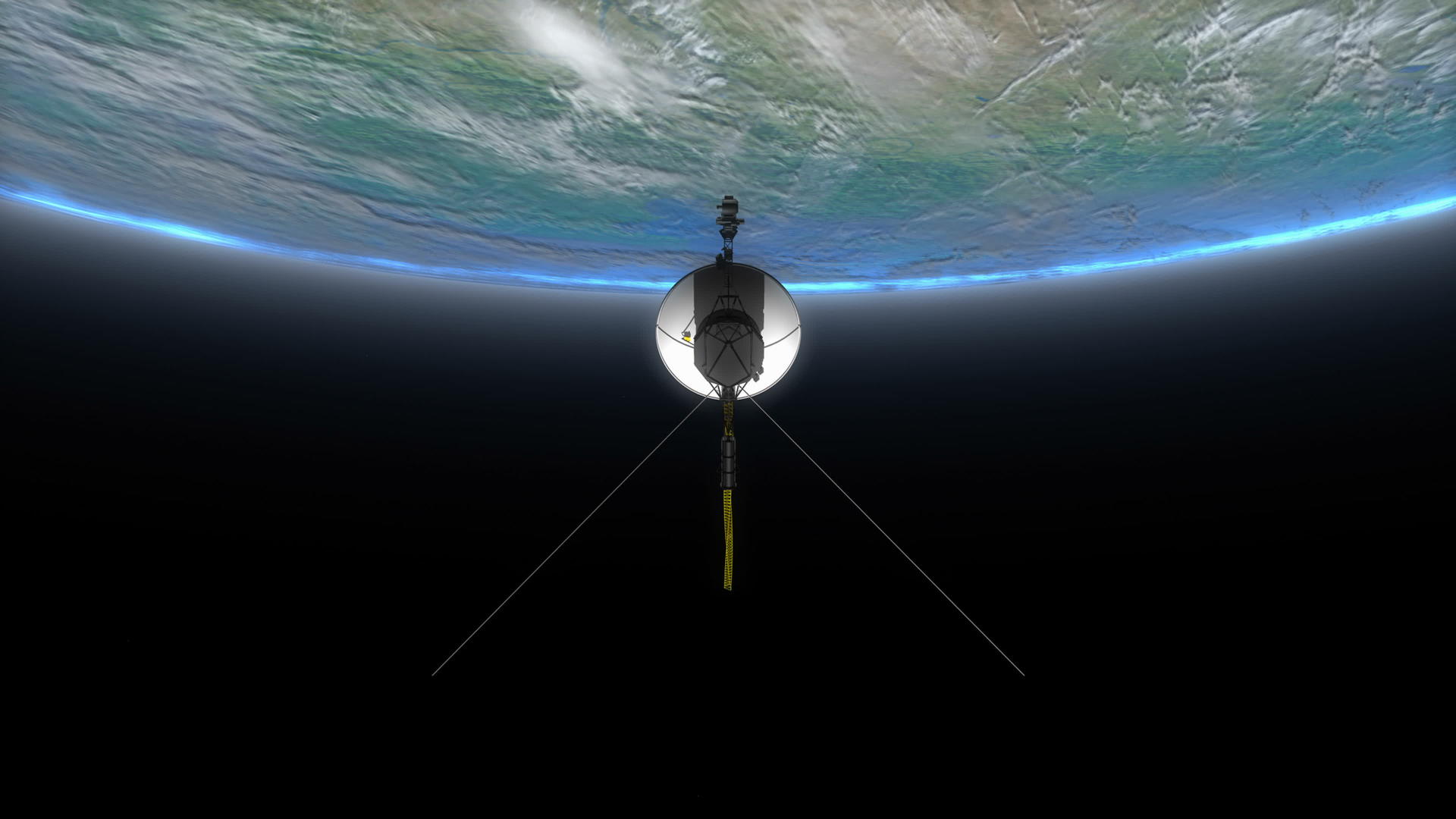 航天器在深空飞行视频的预览图