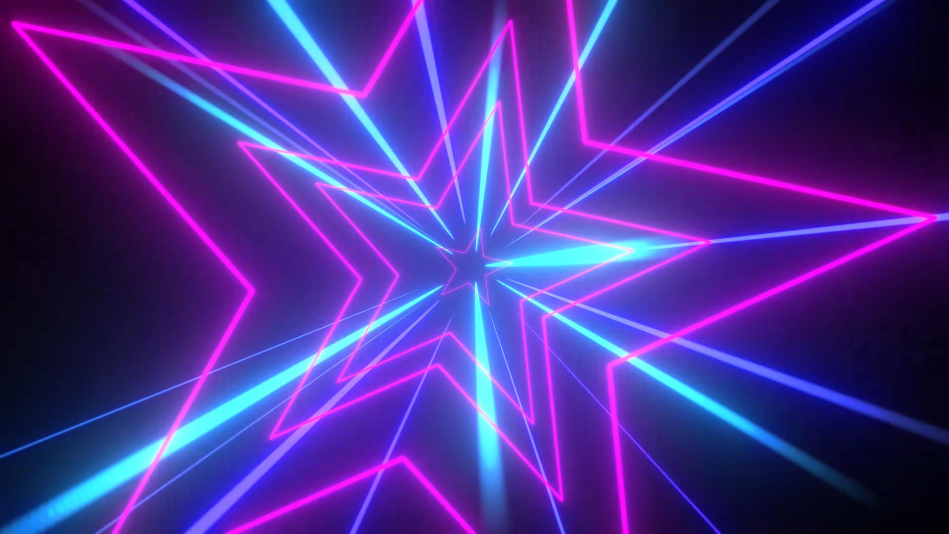 动感五角星酒吧背景视频的预览图