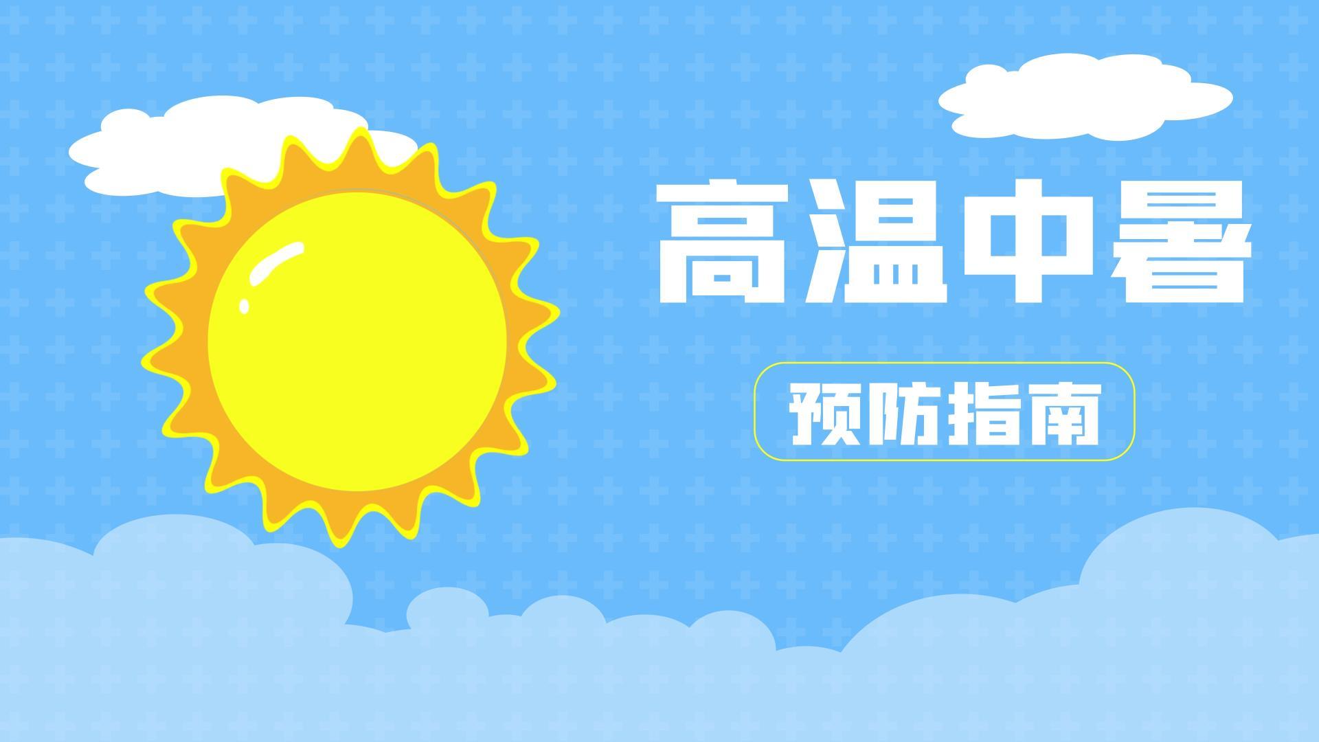 夏季高温中暑MG动画AE模板视频的预览图