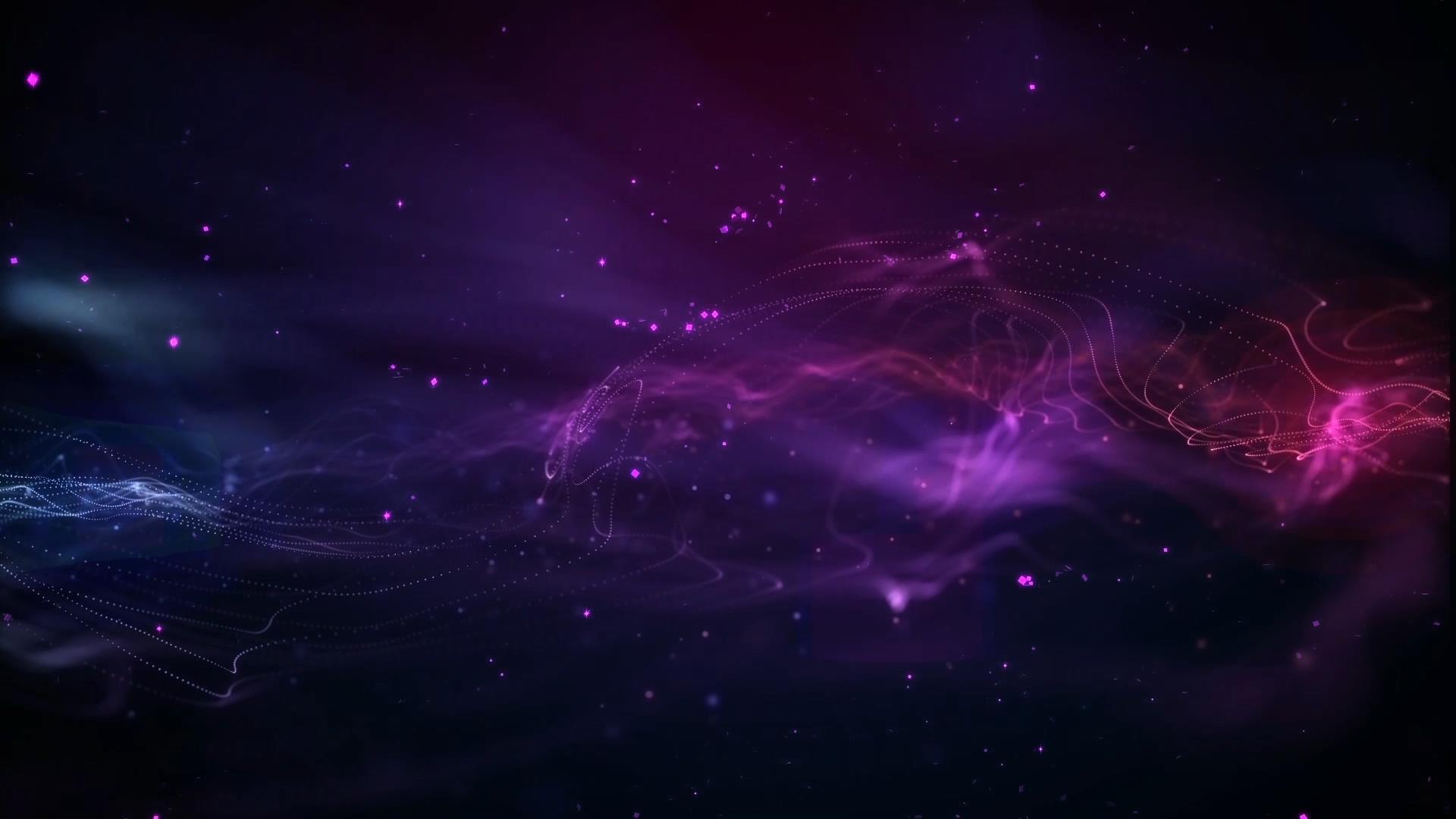 梦幻宇宙粒子背景视频的预览图