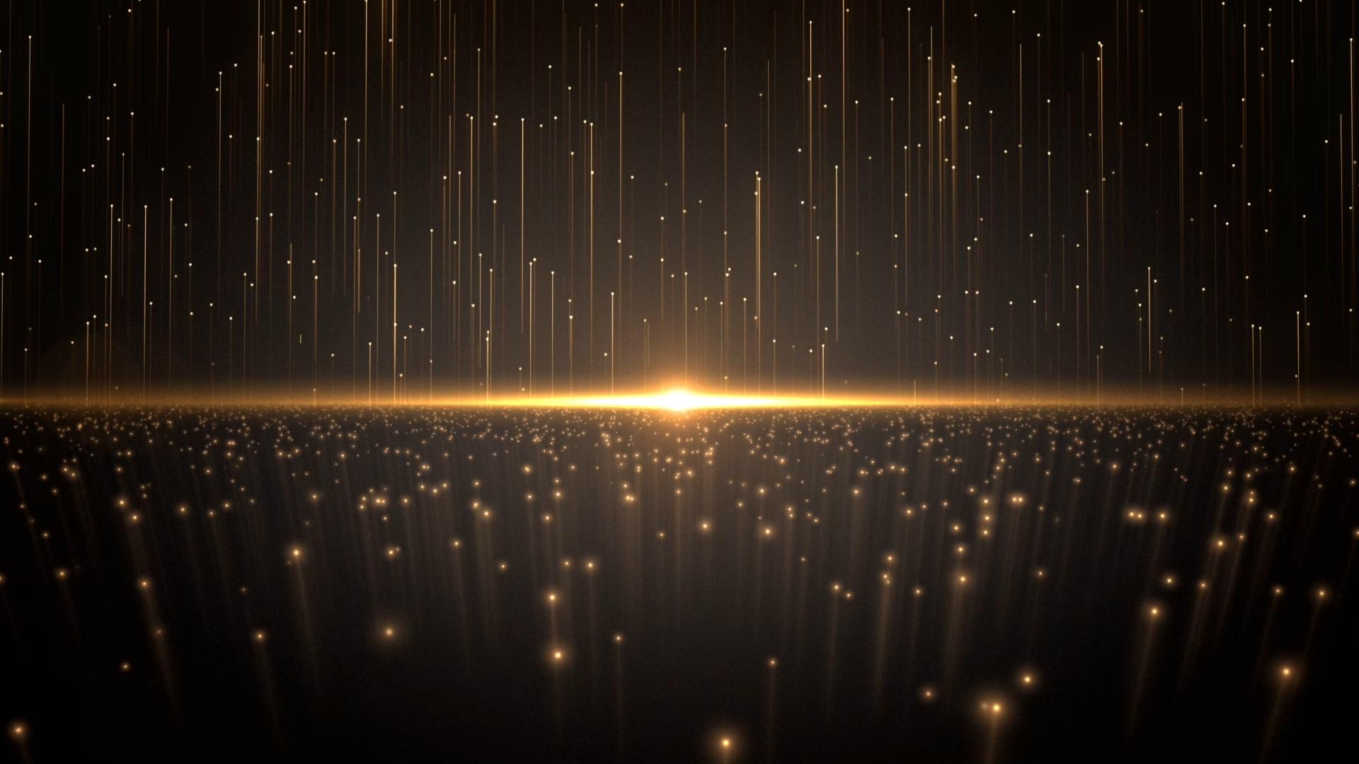 大气粒金色子空间穿梭视频的预览图