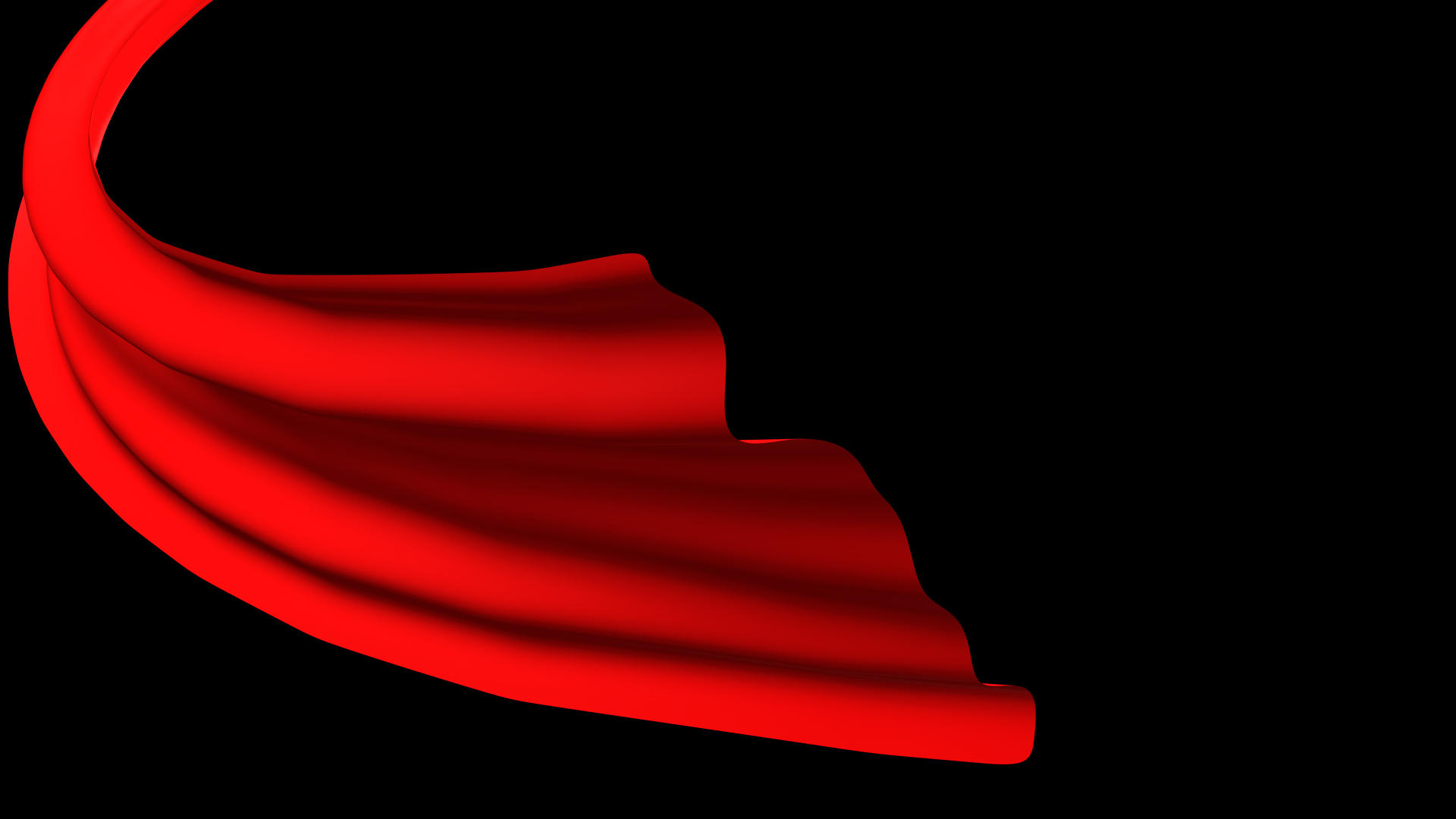 红绸子红飘带（带通道）视频的预览图