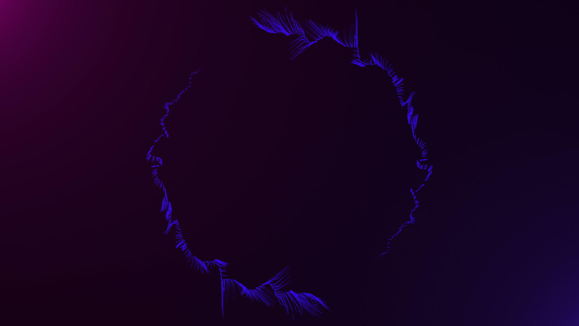 紫外线背景圆形4公里抽象图形粒子紫色光照片段背景视频的预览图