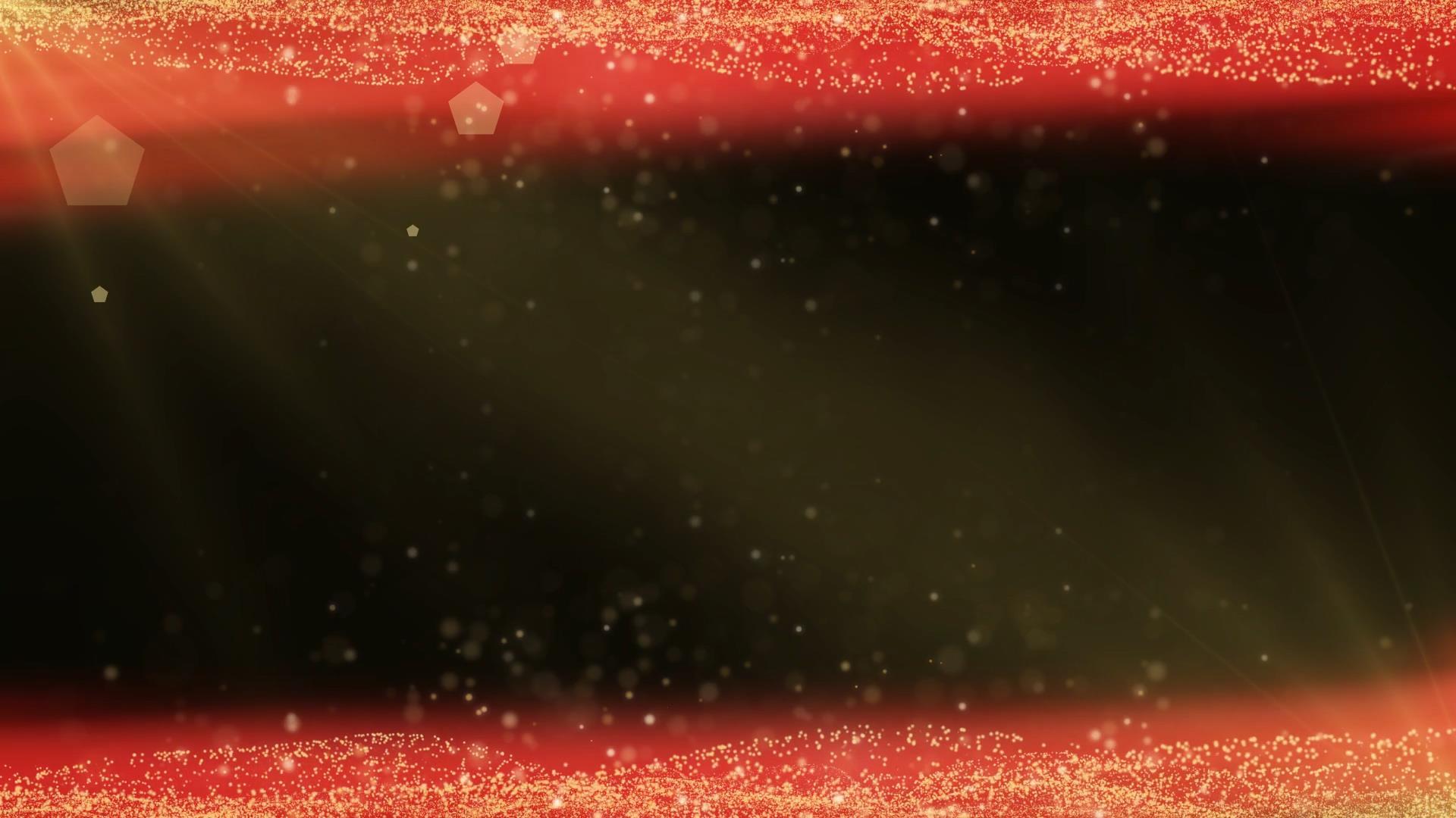 红色大气光效粒子动态视频边框视频元素视频的预览图