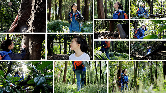 丛林探险女孩合集视频的预览图