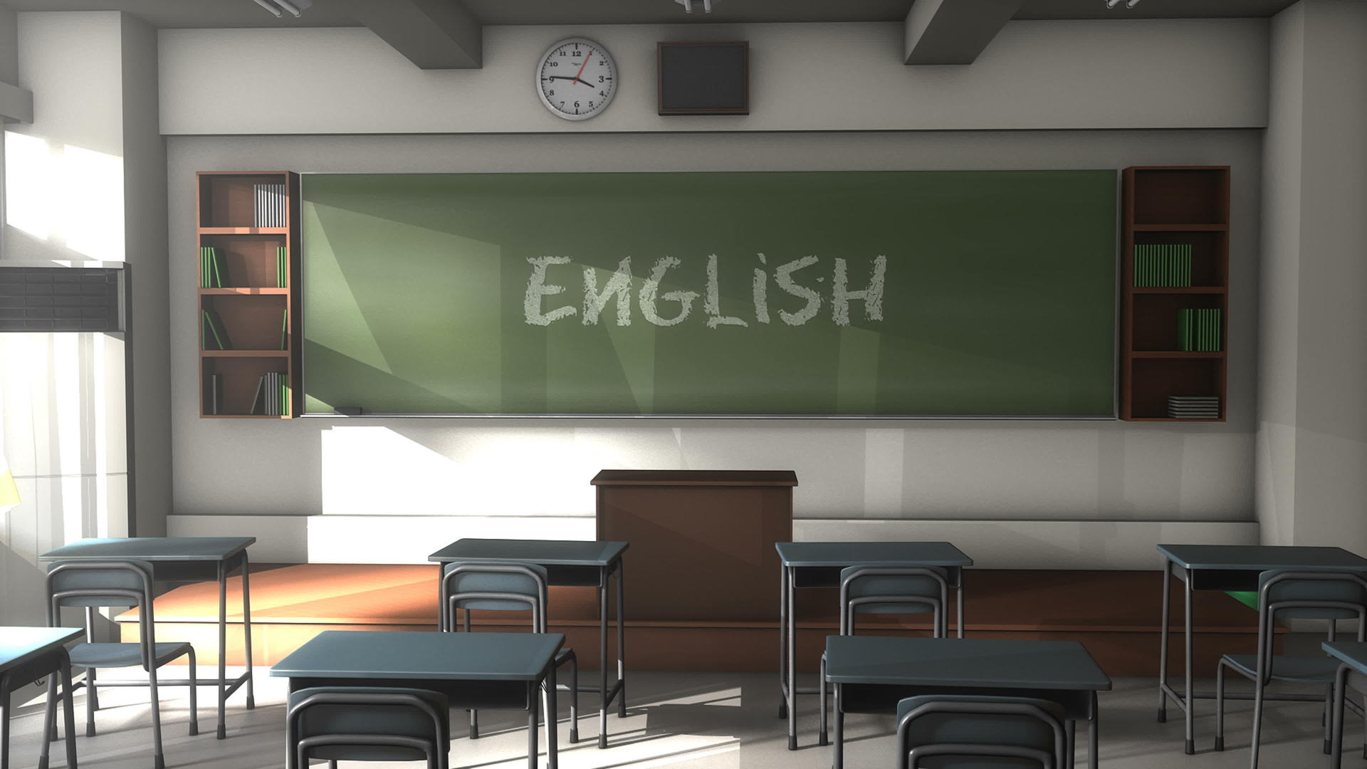 空英语课间教室视频的预览图