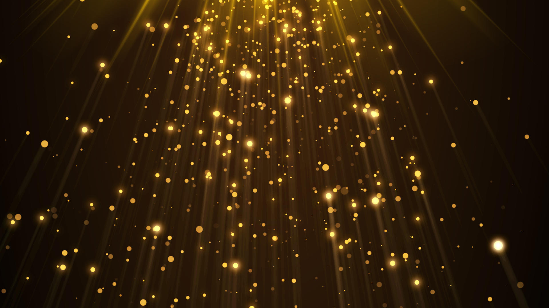 光效金色粒子雨视频的预览图