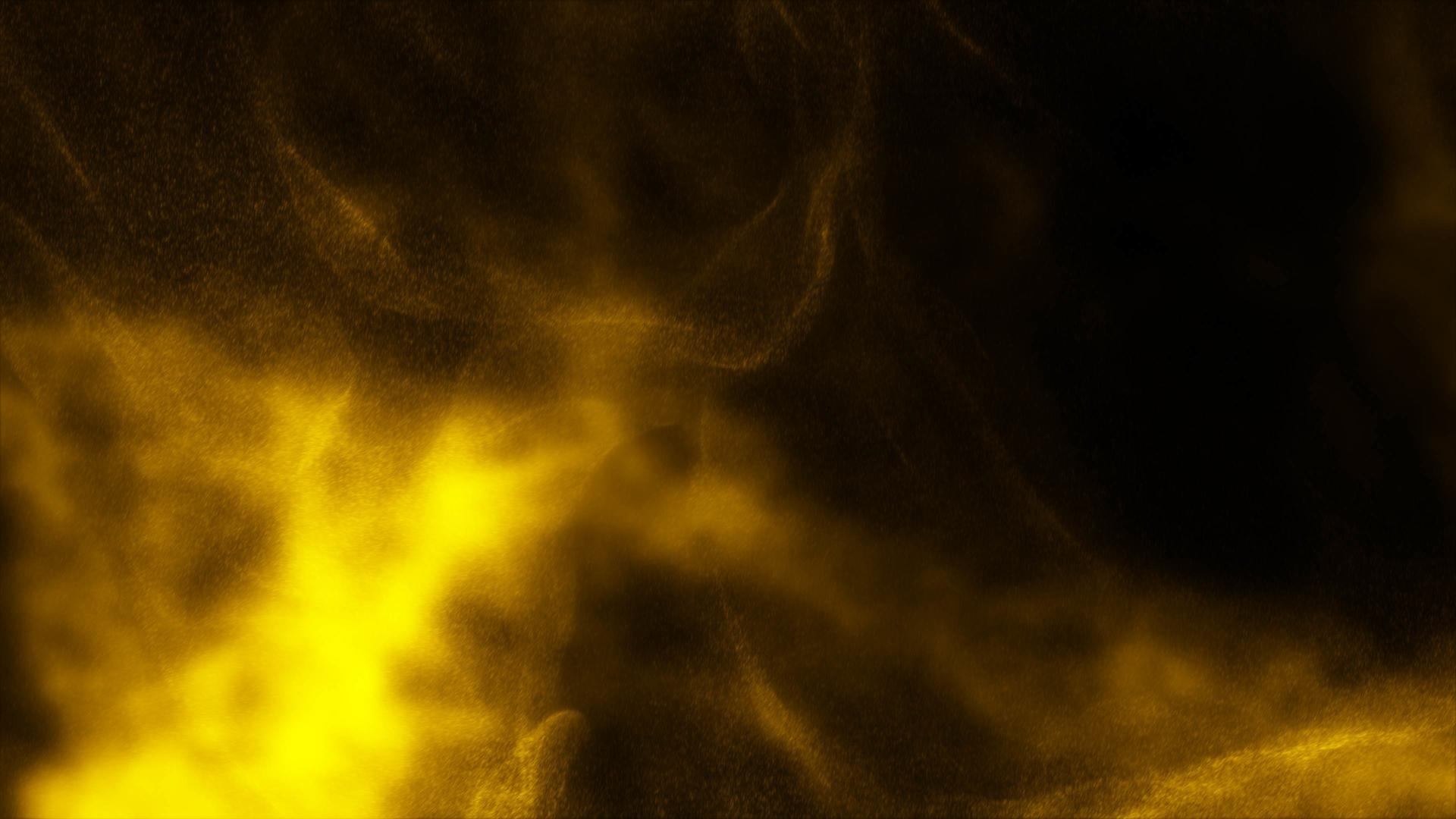 金黄烟流体粒子背景视频的预览图