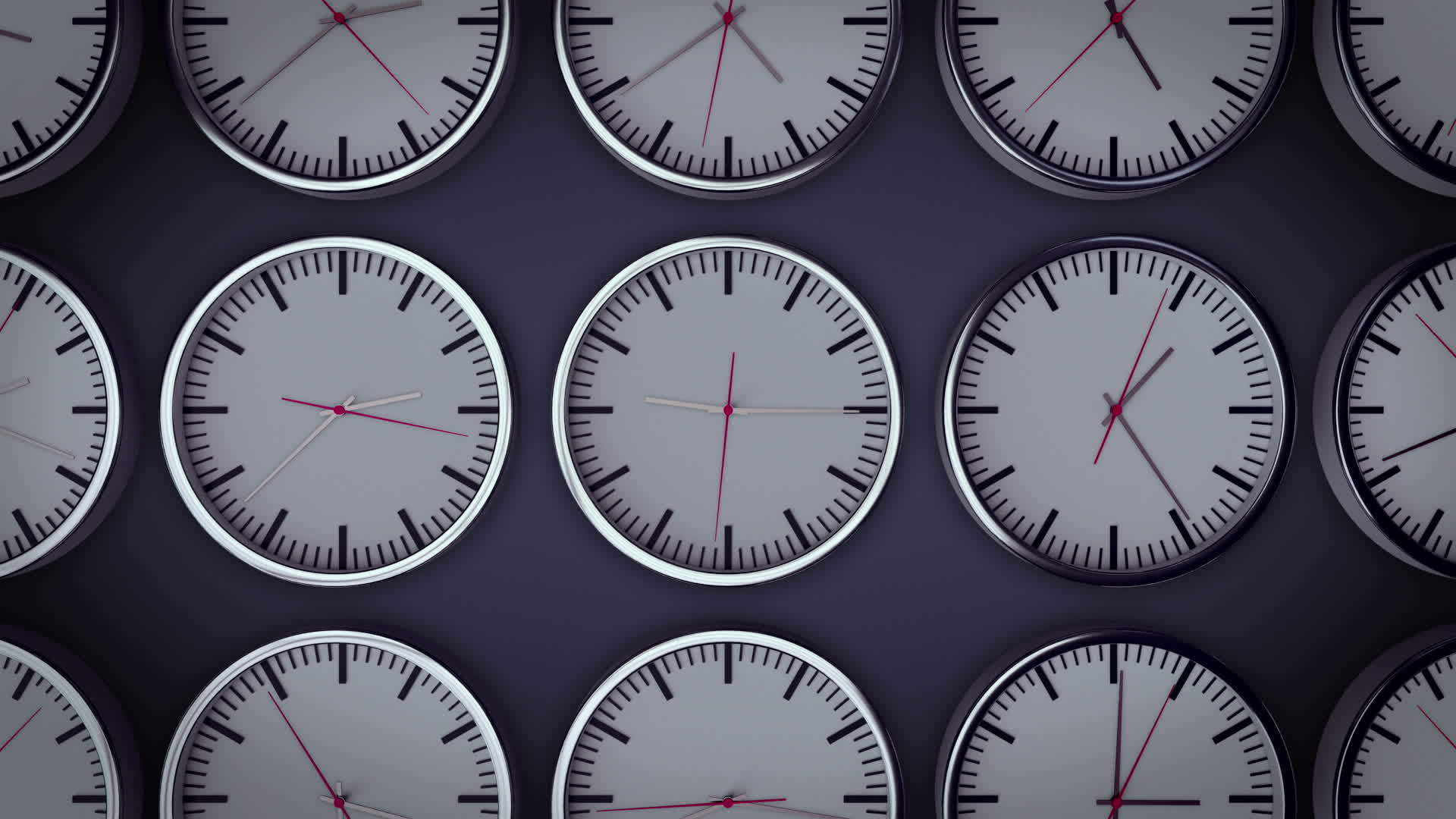 世界时钟在随机时间视频的预览图