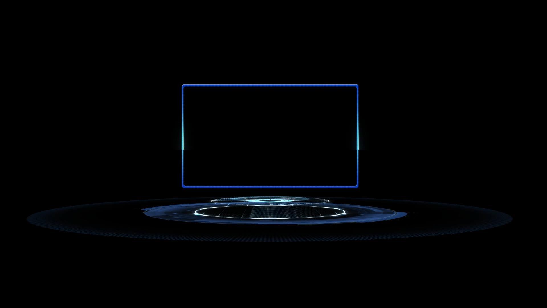 科技感边框相框透明背景视频元素视频的预览图