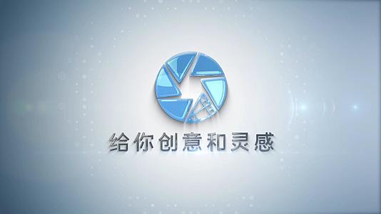 科技logo演绎ae模板视频的预览图