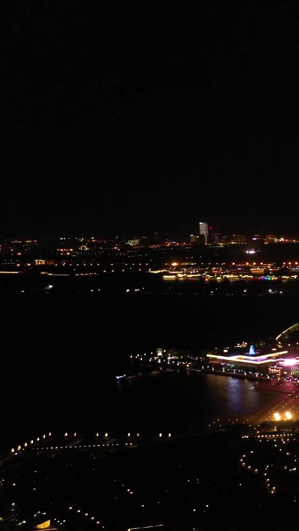 航拍苏州夜景视频的预览图