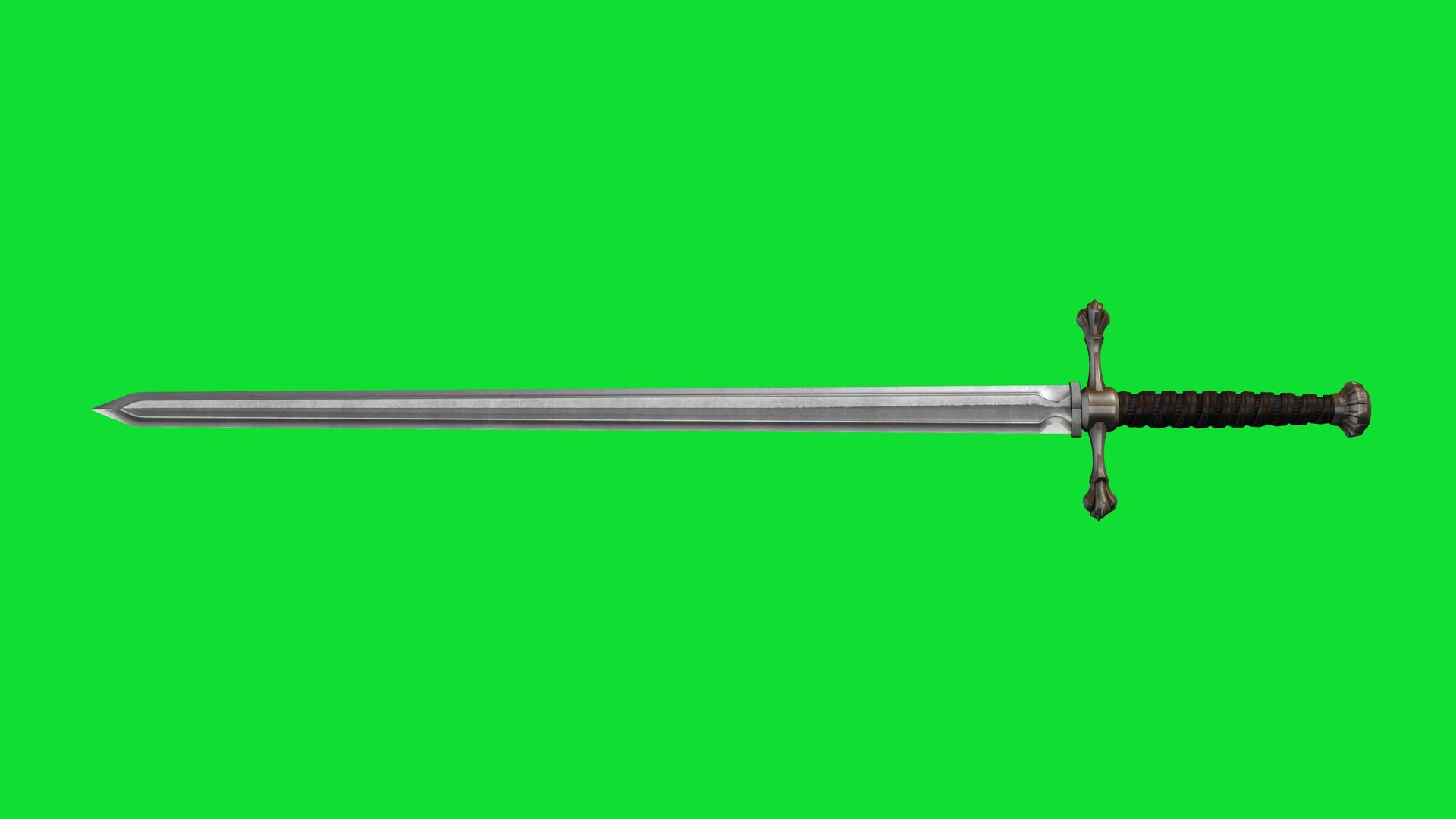 剑绿幕特效素材视频的预览图