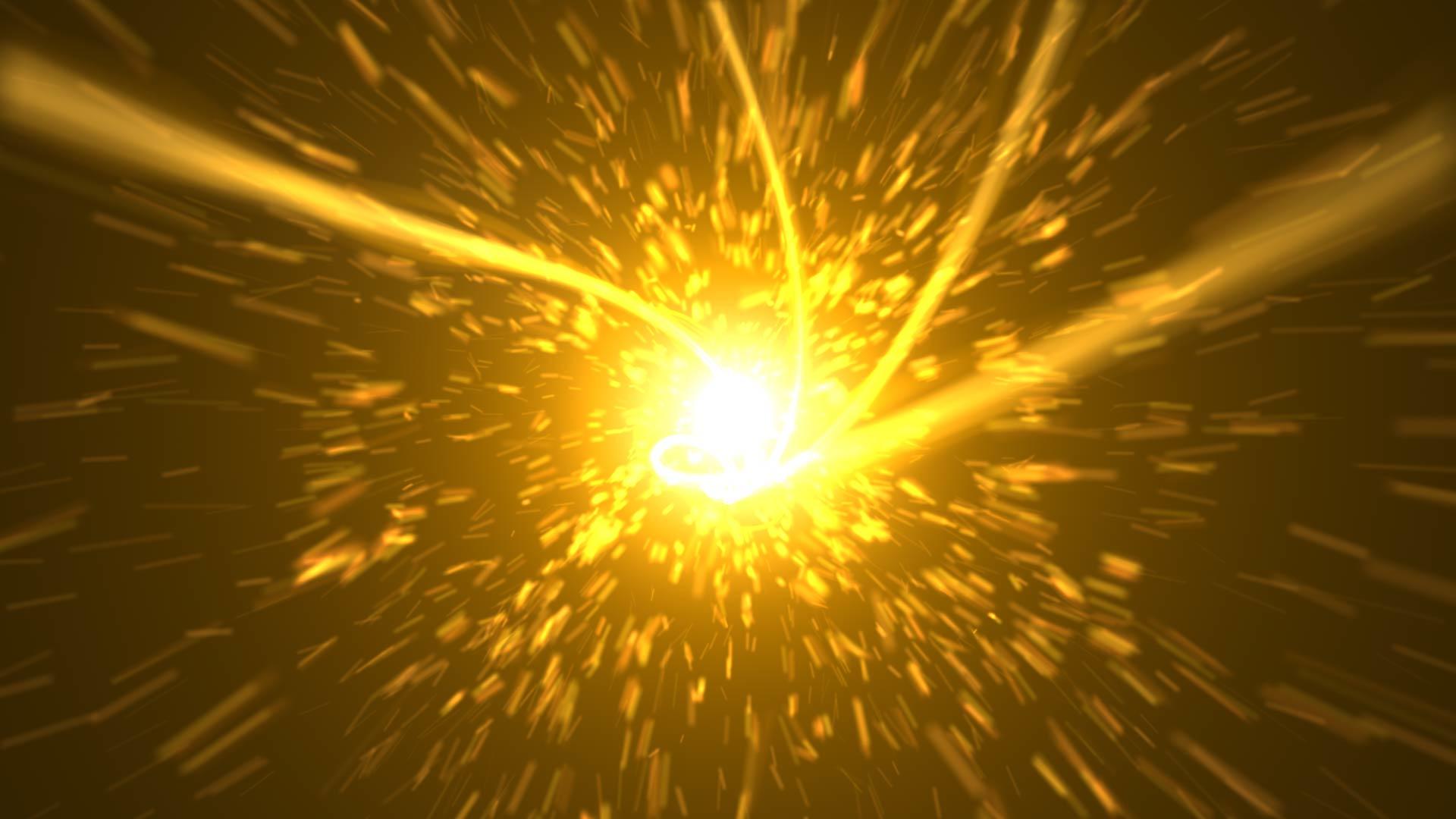 4K光束穿梭转场粒子光束爆炸视频的预览图