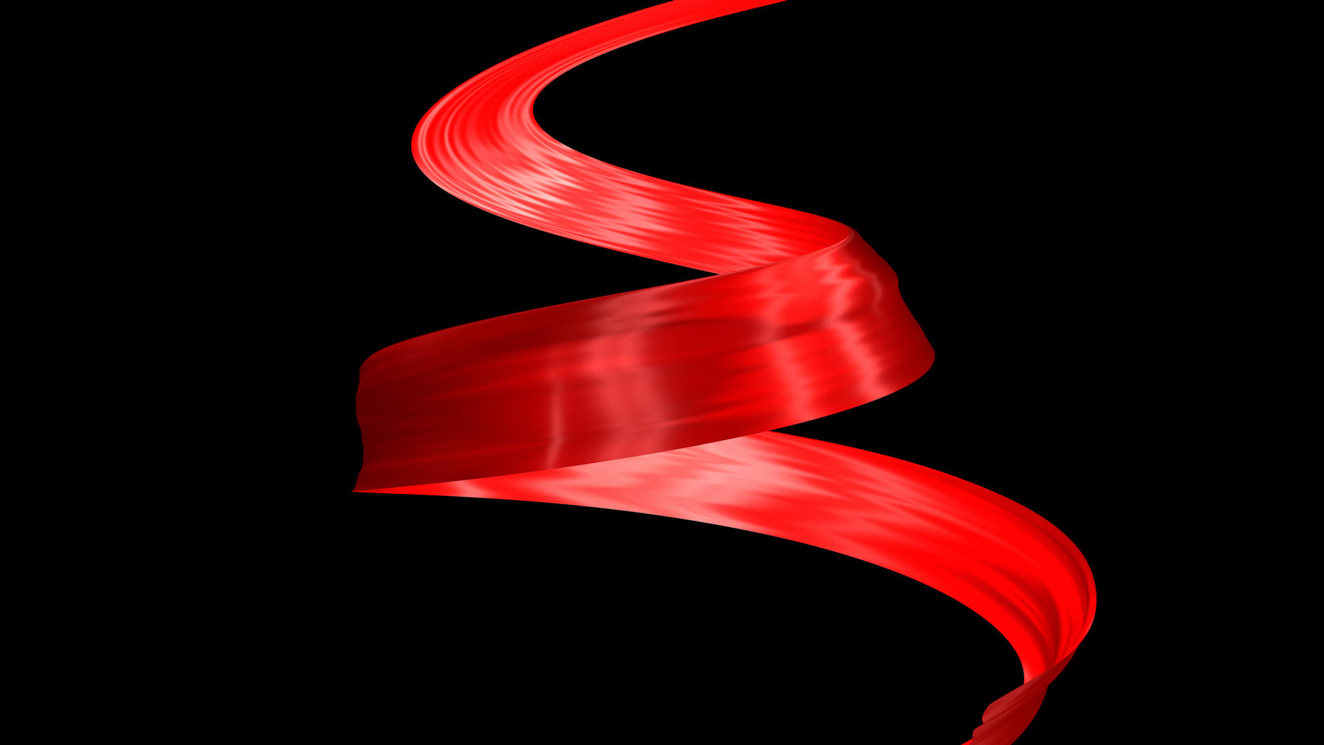 红绸子带透明通道视频的预览图