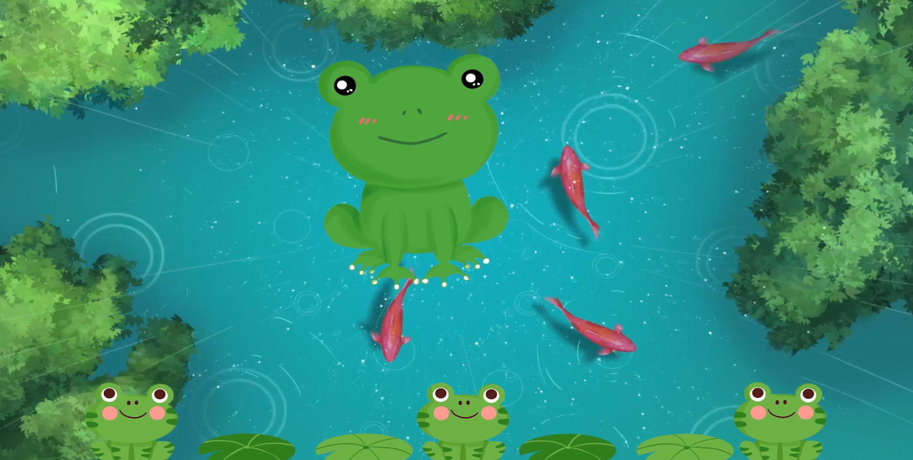 小跳蛙歌曲儿童节配乐成品视频的预览图