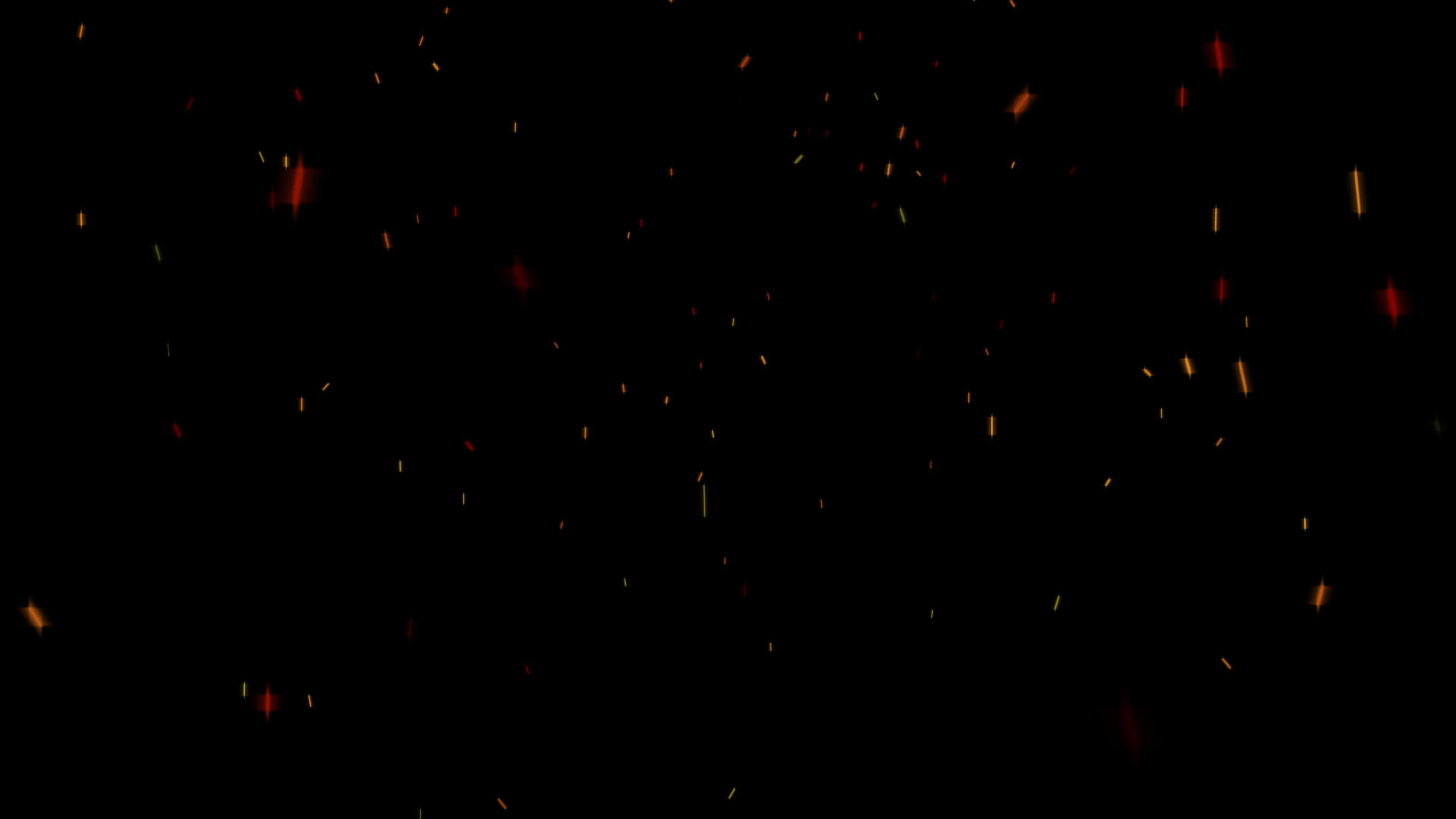 粒子火花上升视频的预览图