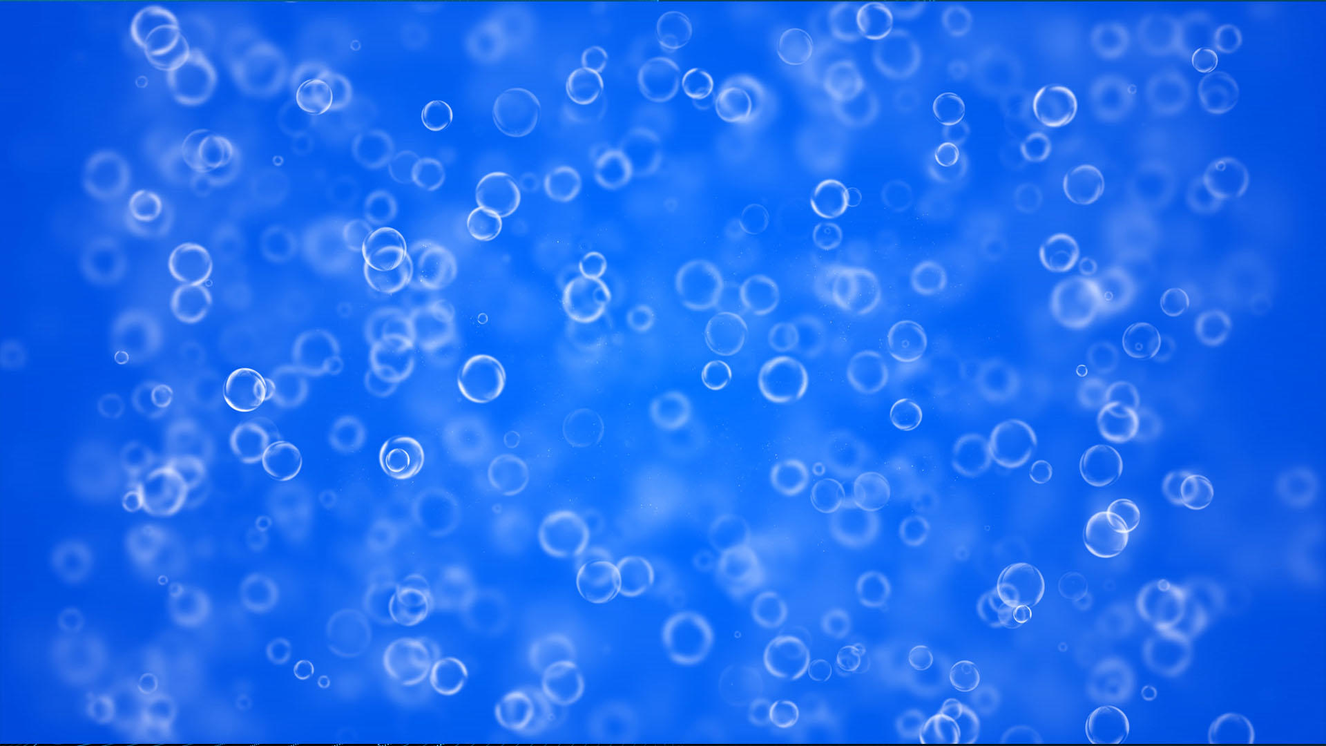 4k蓝色唯美气泡舞台背景视频的预览图