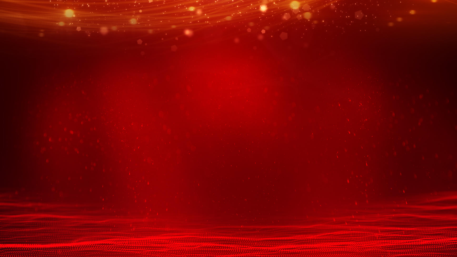 大气红色光晕粒子灰尘流动背景视频的预览图