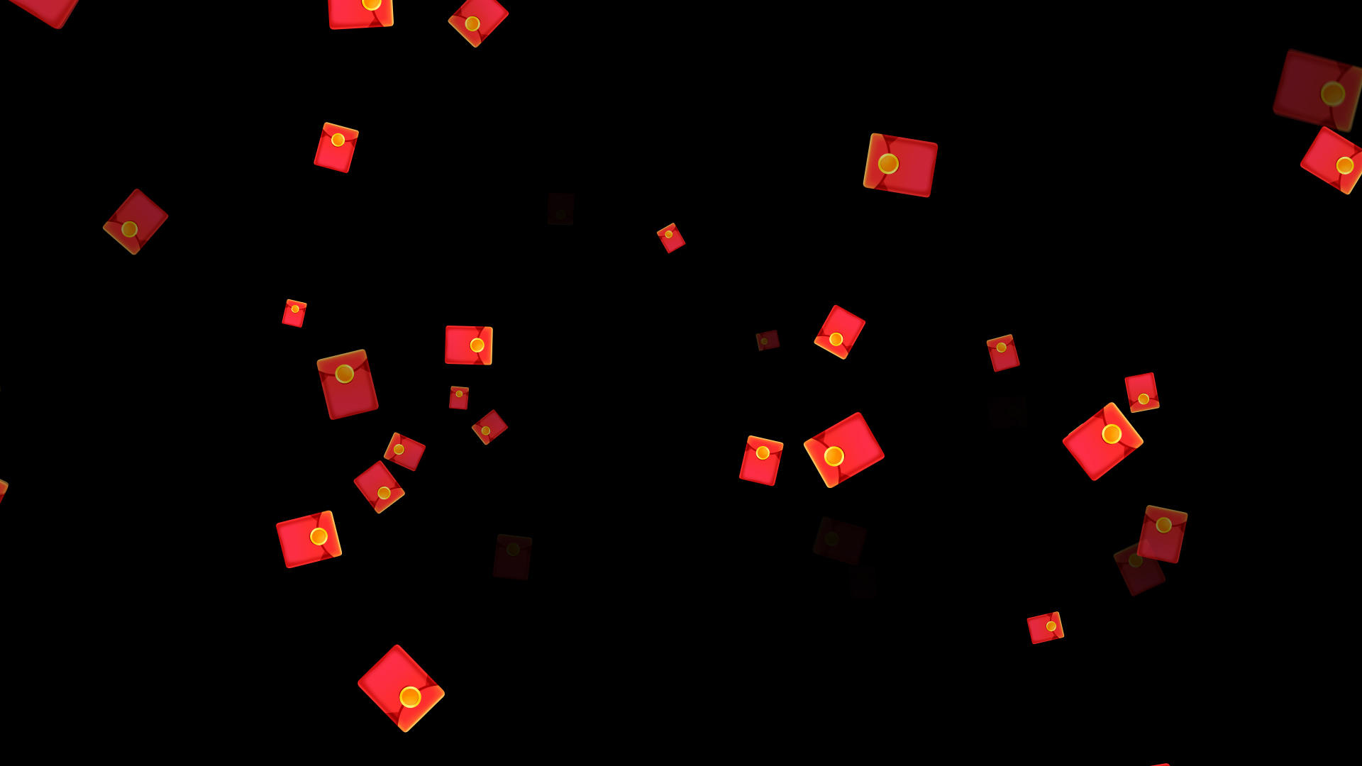无缝循环穿越红包带alpha通道视频的预览图