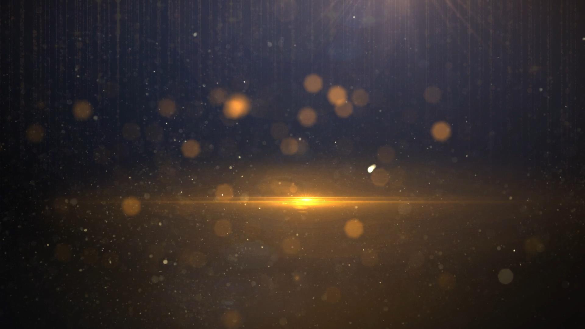 大气光效粒子金色视频背景素材视频的预览图