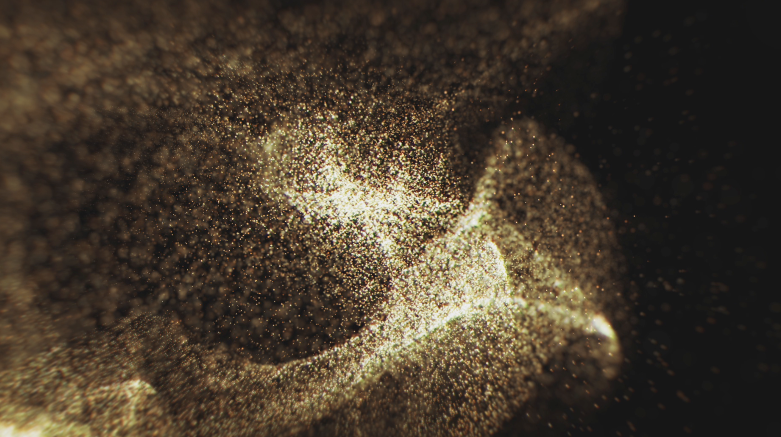 动态金色粒子展示后期动态效果包装素材视频的预览图
